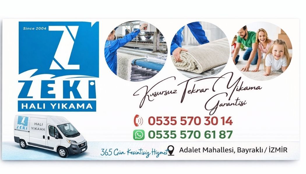 Bayraklı Adalet  Mahallesi Halı Yıkama