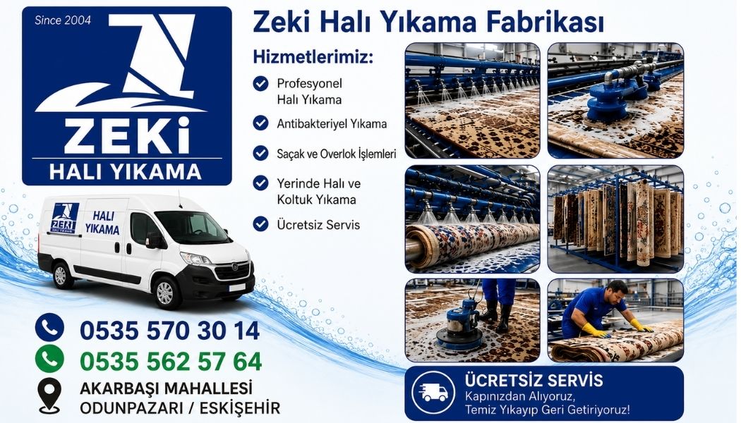 Odunpazarı Akarbaşı Mahallesi Halı Yıkama Hizmeti
