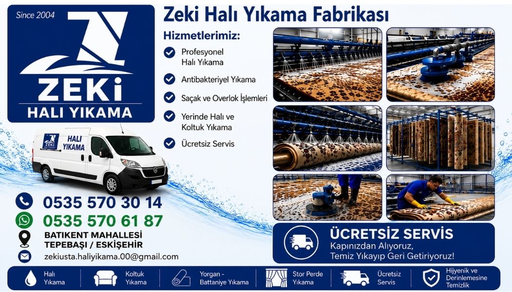 Tepebaşı Batıkent Mahallesi Halı Yıkama Hizmeti