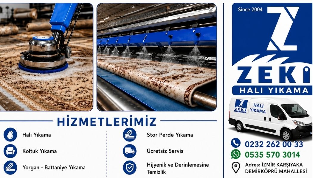 Karşıyaka Demirköprü Halı Yıkama