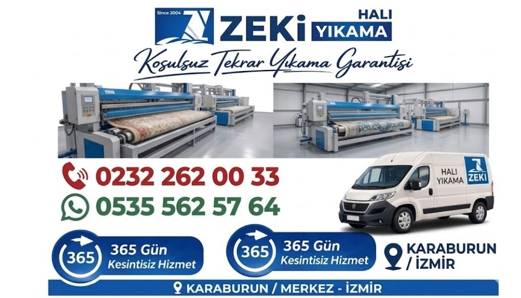 karaburun halı yıkama