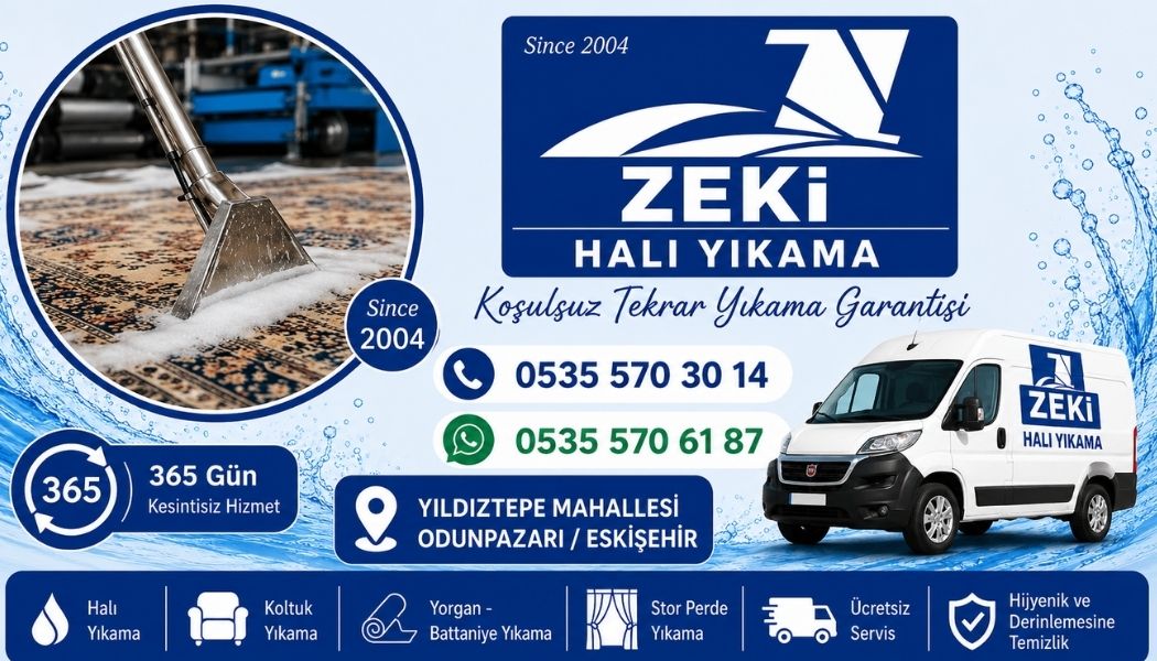 Odunpazarı Yıldıztepe Mahallesi Halı Yıkama Hizmeti