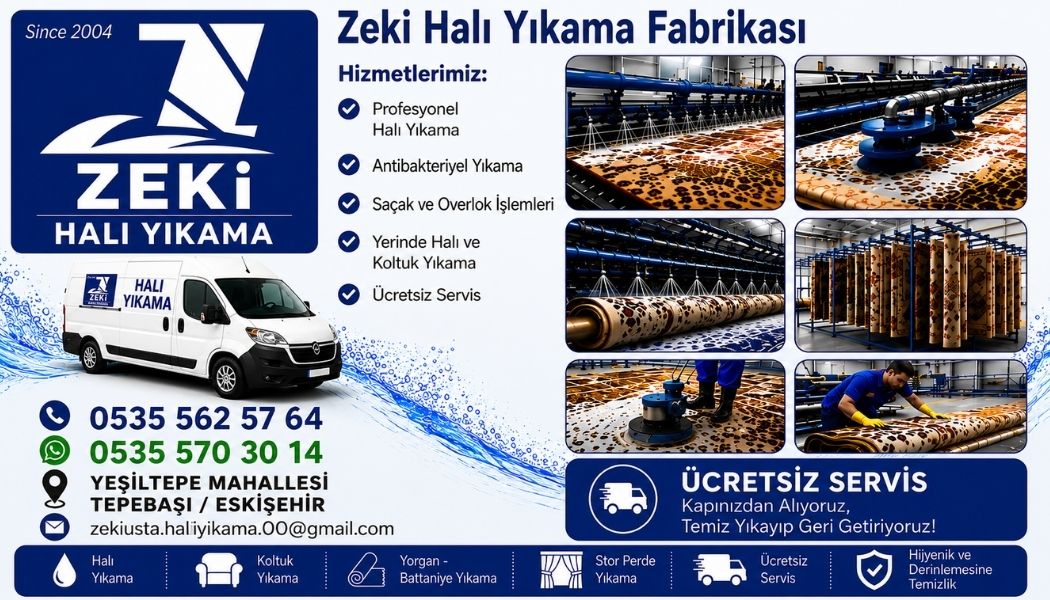 Tepebaşı Yeşiltepe Mahallesi halı yıkama