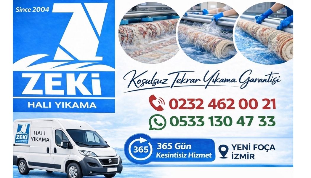 yeni foça halı yıkama